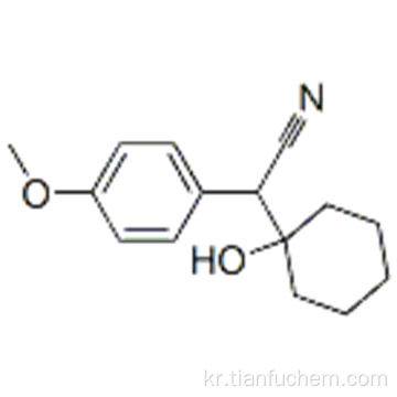 1- [시아 노 - (p- 메 톡시 페닐) 메틸] 시클로 헥산 올 CAS 93413-76-4